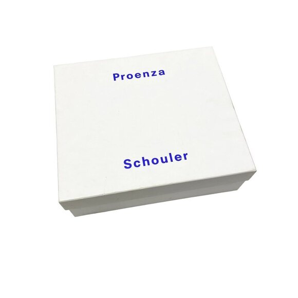 PROENZA Schouler Curved Heel Ankle Boots Suede Tan - Picture 2 of 7